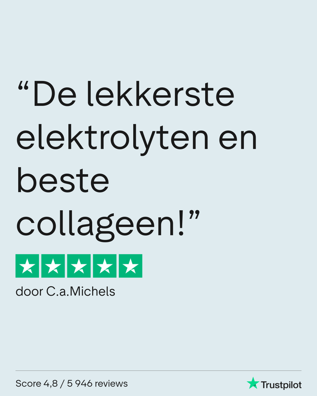Trustpilot review C.a. Michels
