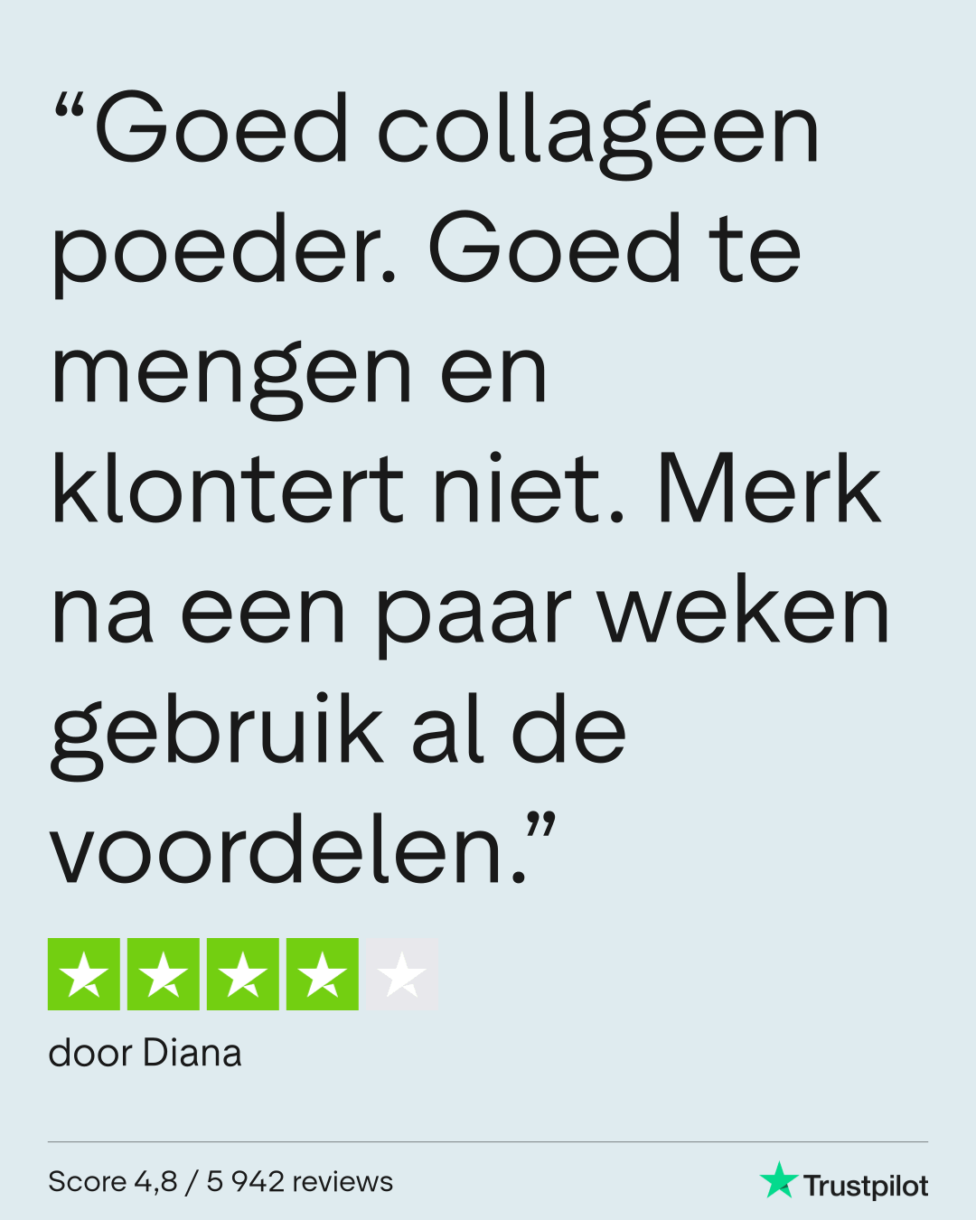 Trustpilot review Diana