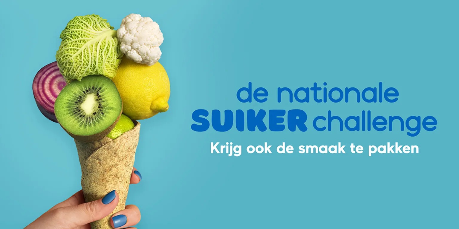 Nationale Suikerchallenge 2026 van het Diabetesfonds